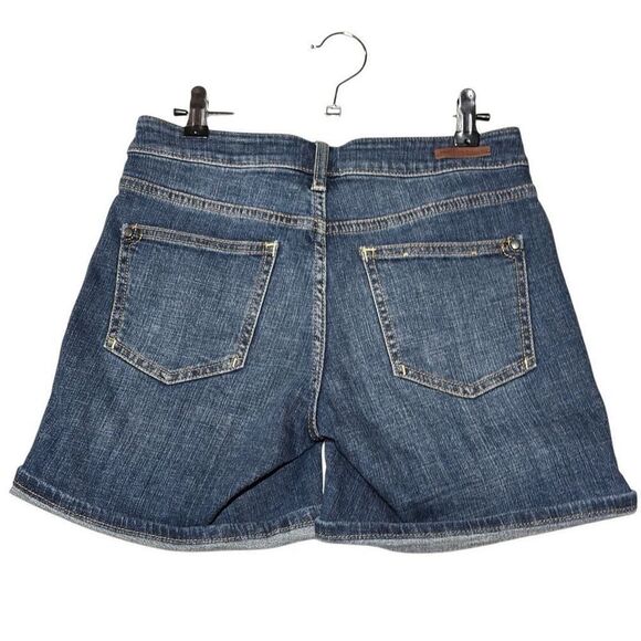 Anthropologie Pilcro and the Letterpress Script Denim Shorts Size 25 - Picture 7 of 7